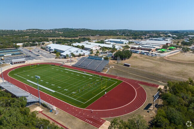 Dripping Springs Middle School Sport field overview