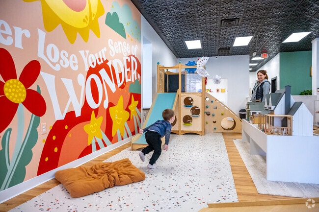Wonder lets your kids have a blast while you have a great cup of coffee.