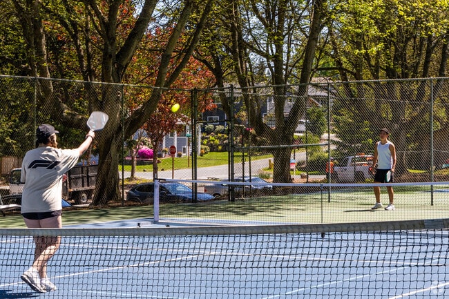 Seaview Park in Perrinville - Seaview has a playground, sports fields, and tennis courts.