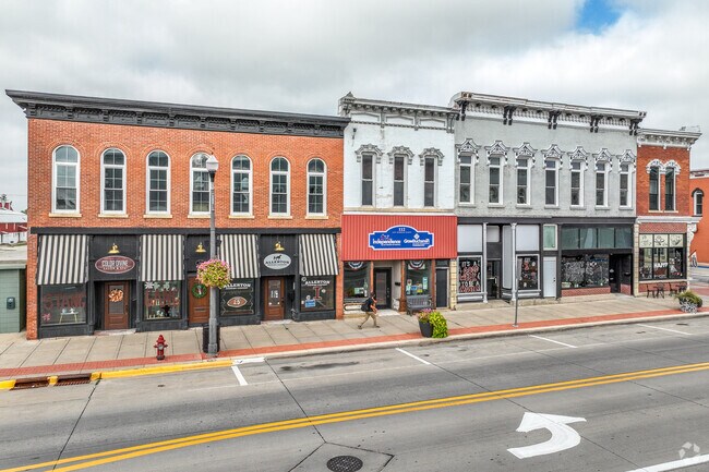 Downtown Independence is lined with charming historic buildings that house thriving local businesses.