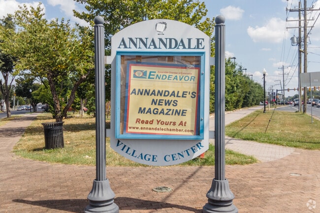 Annandale Village Center offers shops and services near Little River Turnpike.