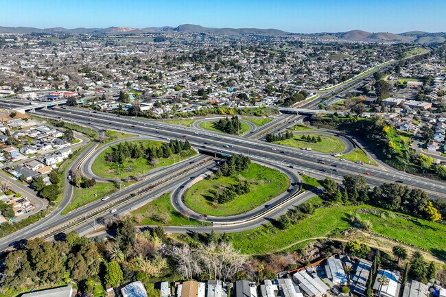 East-west I-780 is connecting Vallejo Farms to the other parts of the Bay Area.