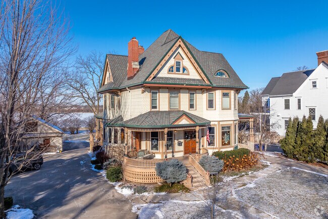 A beautiful Queen Anne sits on N Broadway in De Pere.