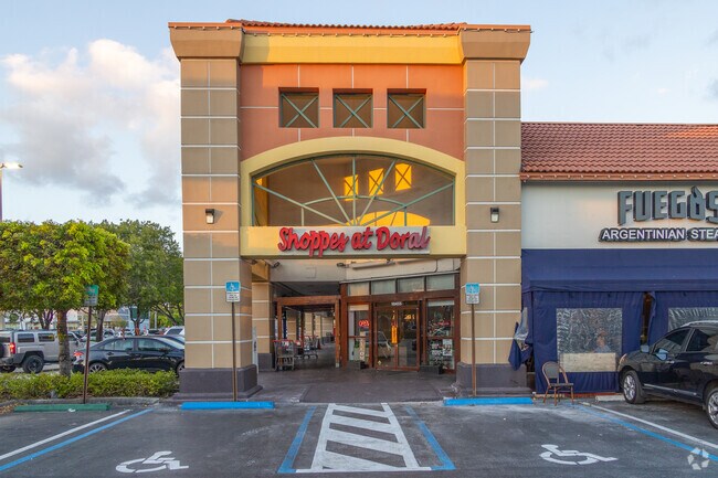 Shoppes at Doral is a well known street plaza at the heart of the City of Doral.