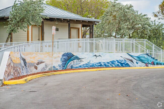 Art Wals in Harvey E. Oyer Jr. Park in Boynton Bay.
