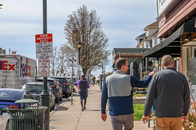 West Reading's Penn Ave is usually filled with residents walking to one of the many shops.