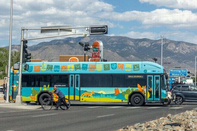 Trumbull Village residents take the local RapidRide buses to get around the city.