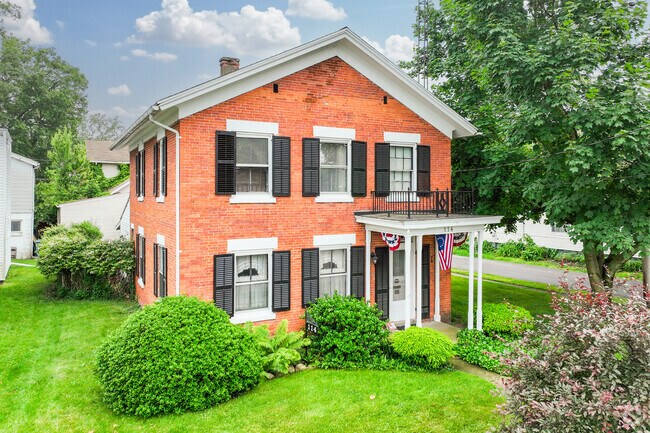 Traditional single family homes line the streets near downtown Norwalk.