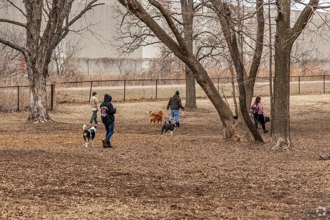 The Locke County Dog Park is located on the north side of Locke County Park.