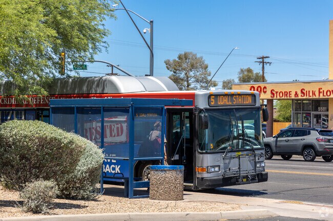 Sun Tran stops along all main streets bordering the Avondale neighborhood.