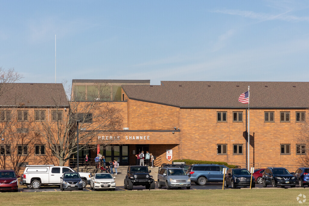 Preble Shawnee High School is a public school with a student to teacher ratio of 14 to 1.