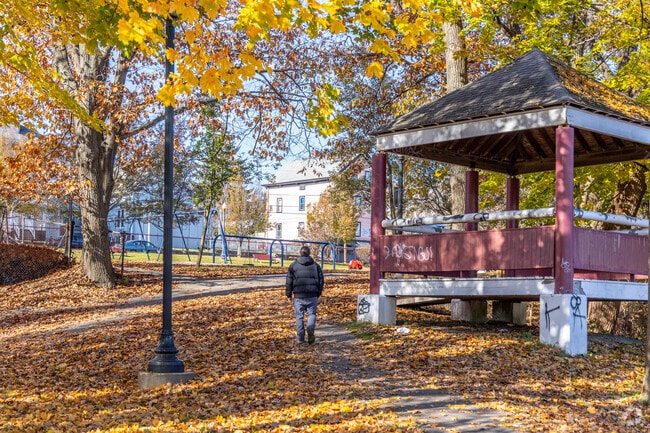 Constitution Hill residents enjoy taking leisurely walks in Costa Park.