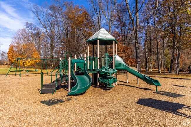 Tyler State Park playground offers family-friendly fun near Neshaminy Creek.
