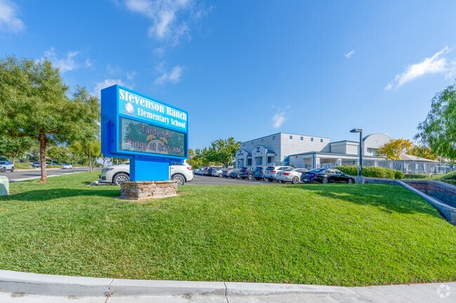 Stevenson Ranch Elementary received an A from Niche.