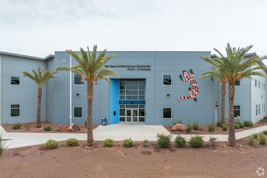 The main office at Gila Bend High School in Gila Bend.