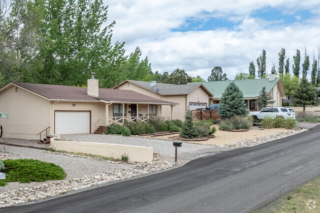 Ruidoso offers diverse architectural styles, including spacious ranch homes and charming custom cabins.