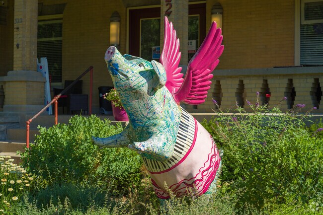 Wyoming's version of the Cincinnati Flying Pig