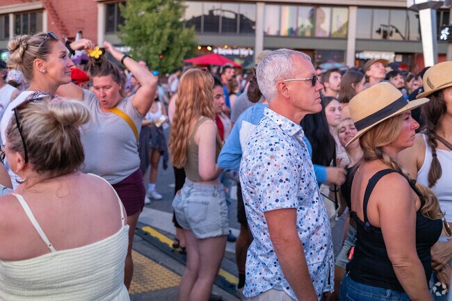 Silver Beach just just a few minutes from downtown and the summer festivals taking place there.