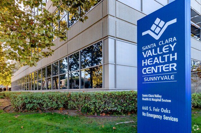 Valley Health Center offers various healthcare departments in Sunnyvale.