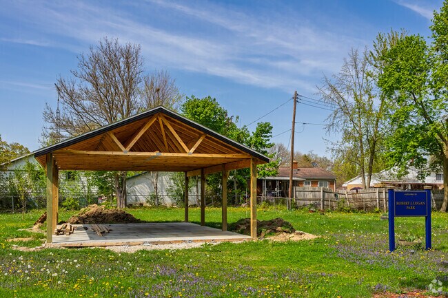 Residents banded together to create a community park in a once vacant lot in Brownell.