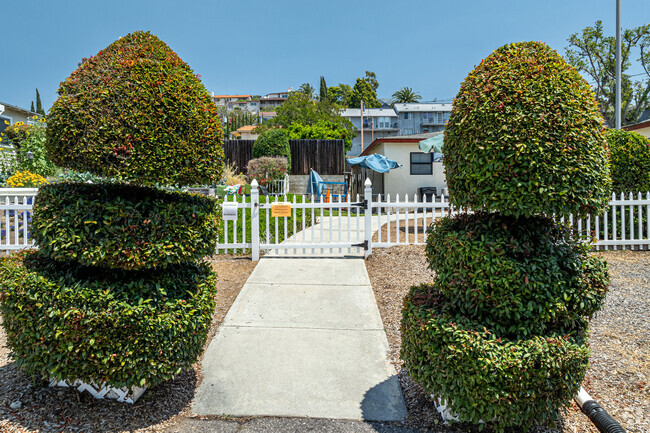 The entrance to The Broadoaks School in Whittier.