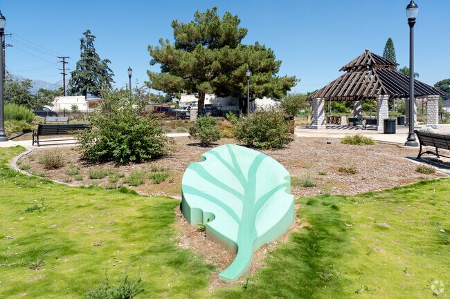 Phil and Nell Soto Park provides green space in Lincoln Park, Pomona.