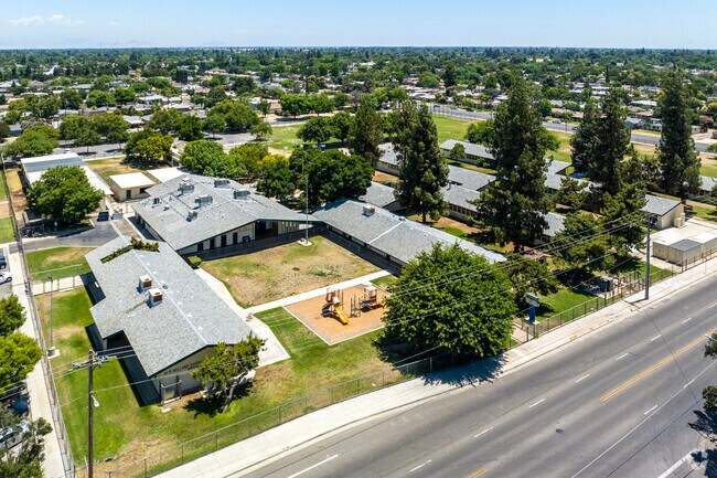 Holland Elementary School is a quiet campus in the Hoover neighborhood of Fresno.