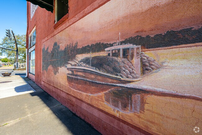 At its roots Abbeville is a fishing community along the Vermilion River.