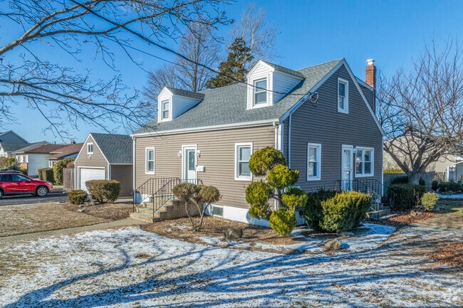Cape Cod style homes offer simplicity in suburbia in North Massapequa.