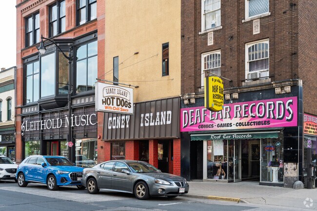 Downtown La Crosse music lovers can head to Deaf Ear Records and Leithold Music.