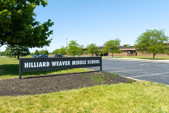 Weaver Middle School is nearby for younger students.