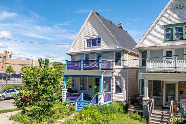 A unique craftsman style home in the Merrill Park neighborhood.