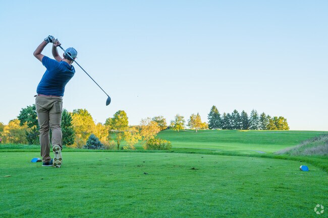 Aim straight at the pin on any of the three golf courses at Oglebay Park near Center Wheeling.