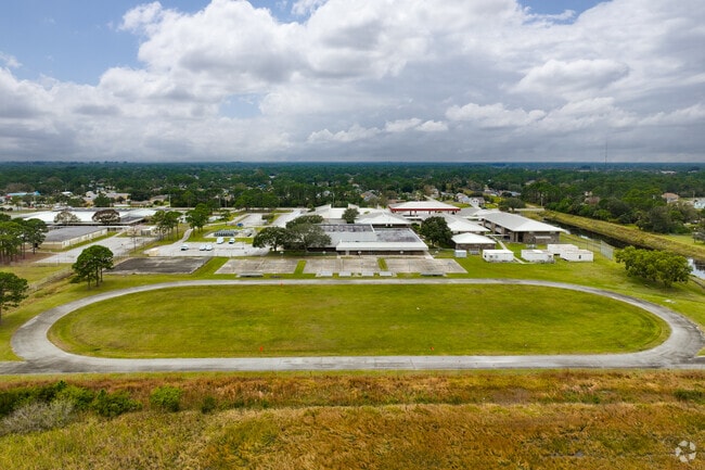 Southwest Middle School in Palm Bay features a large track and field.