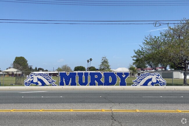 Mustangs roam Murdy Elementary in Rustic Lane Garden Grove.