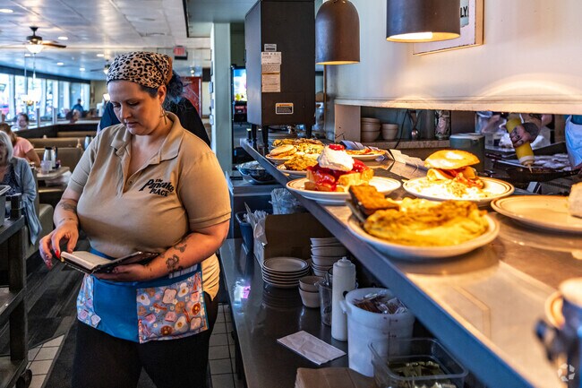 The Pancake Place is always hopping in Fisk Addition.