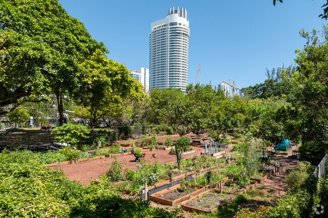 The Oceanfront community has a garden in Pine Tree Park.