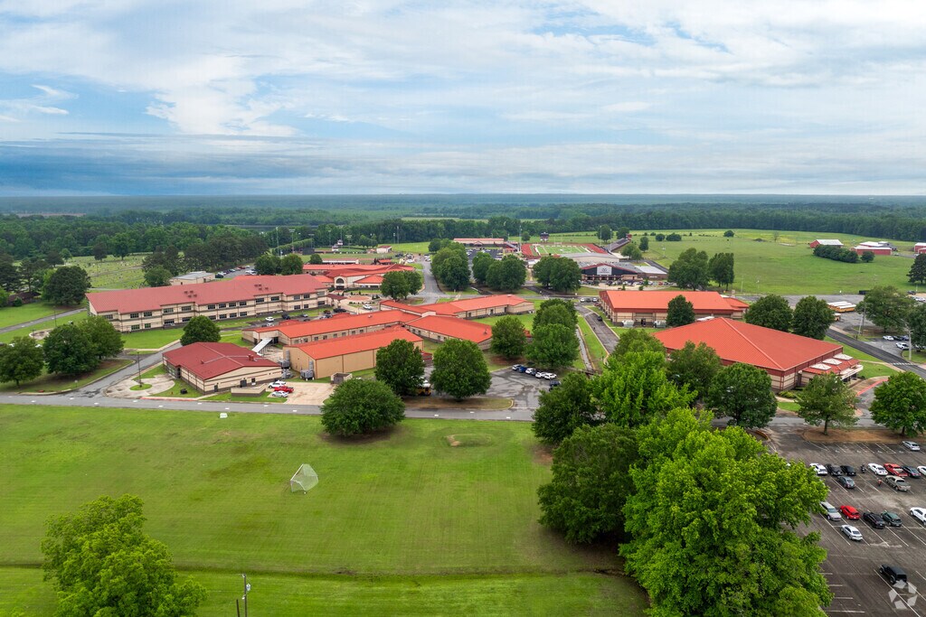 Beebe High School has a large campus with many activities.