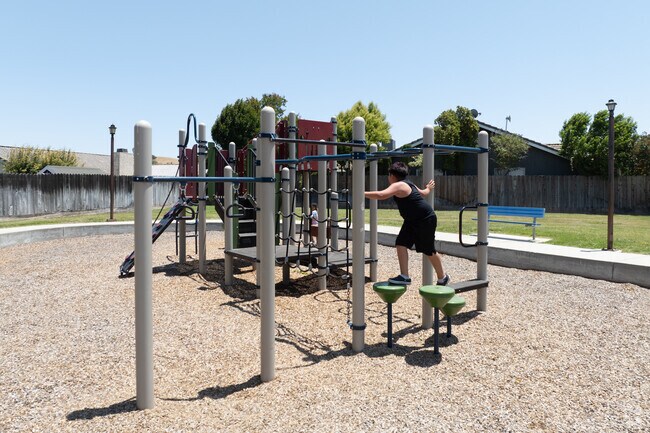 Pine Canyon parks offer kids fun outdoor play on modern playground equipment.