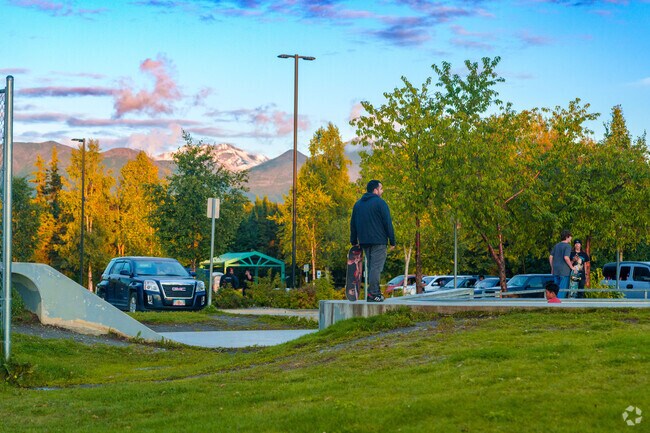 Russian Jack Springs Park is a rather popular spot for locals who love to skateboard.