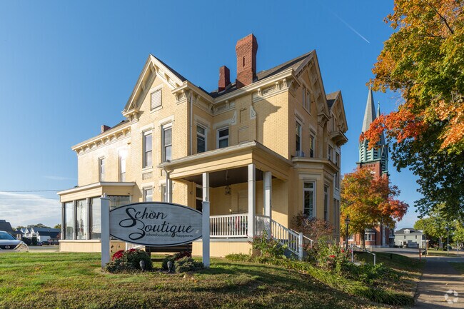 Schon Boutique in Lamasco is located in a historic home along Wabash Avenue.
