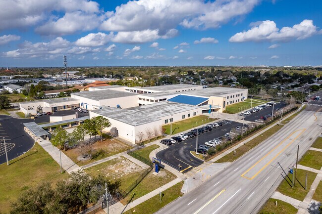 Meadowlawn middle school is rated a C+ on niche.