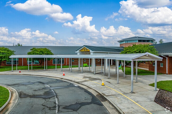 Highland Elementary School serves over 500 students in the Burlington area.