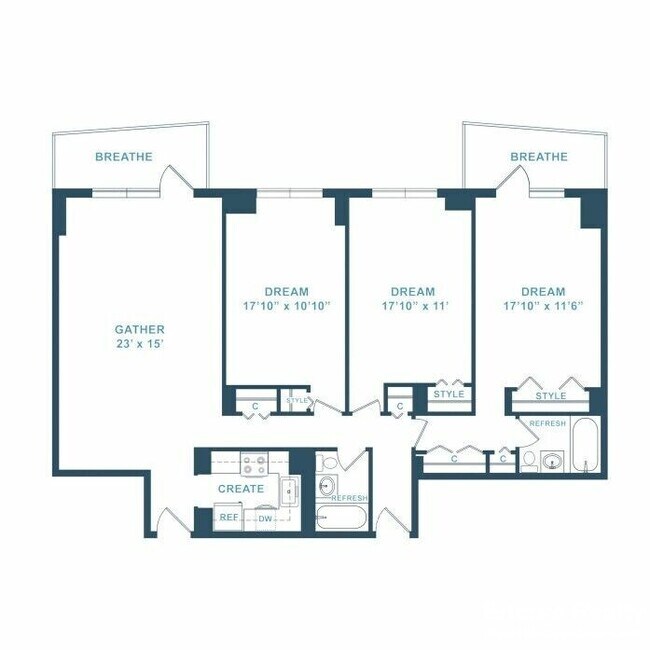 75 St Alphonsus St unit 1407, Boston, MA 02120 - photo 3