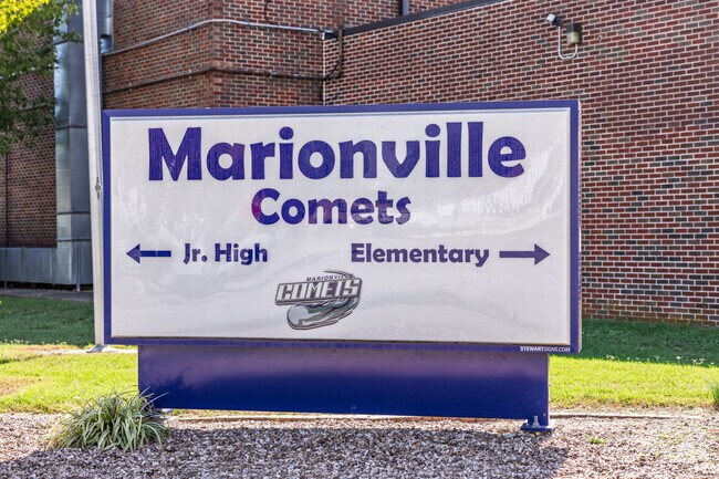 Marionville Elementary School shares a campus with the Marionville Junior High.