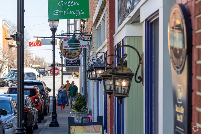 Ram Cat Alley is a popular section of Seneca for shopping and dining.