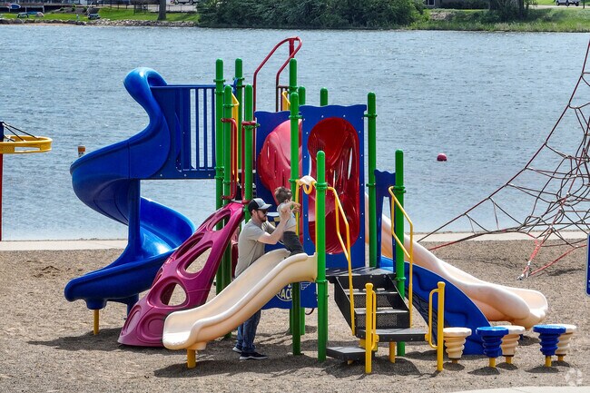Hours of play can be spent at Lakeside Park on the shores of Big Lake.