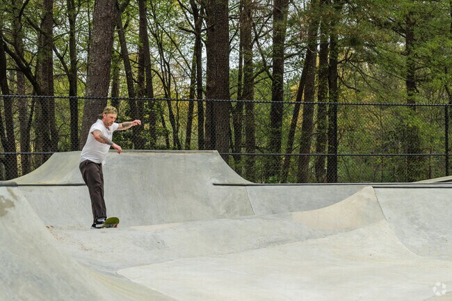 Miss Ruby's DIY Skatepark is a popular amenity among Blair Villa-Poole Creek locals.