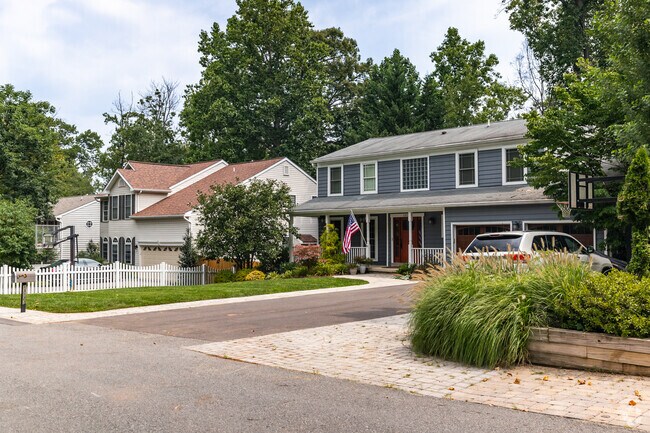 Row of stunning custom built homes off Lutes Drive in the heart of Glenmont.