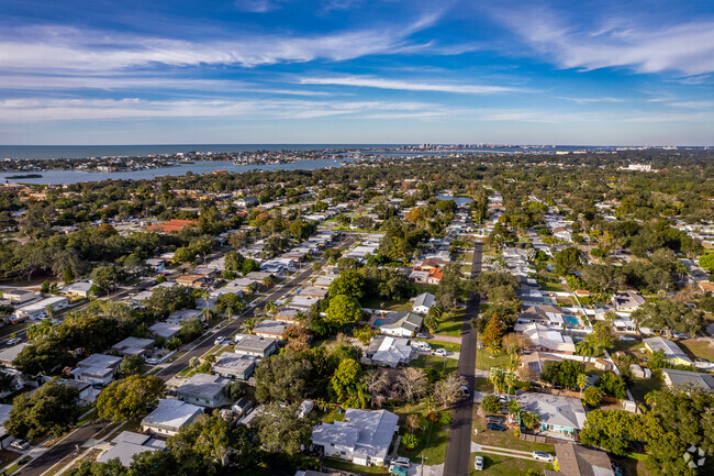 Anona neighborhood runs along the waters edge offering some waterfront property views.